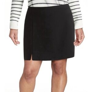 Time and Tru Black Zipper mini skirt Size XXL 20 NWT